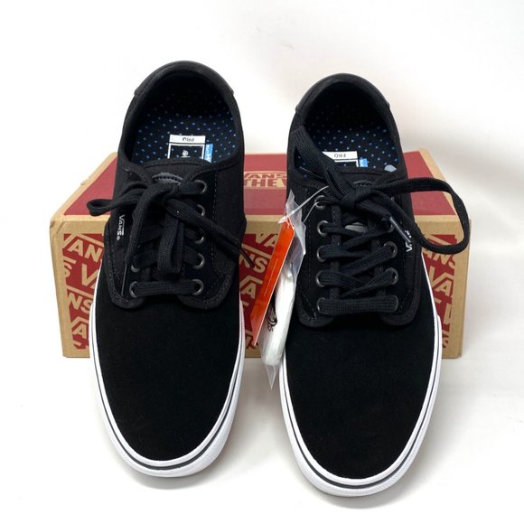🌿Sale🌿 Vans Chima Ferguson Pro Black Canvas Low Sneaker Men Size 9 VN0A38CF6BT - Picture 3 of 11